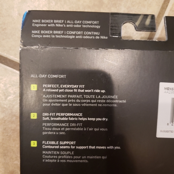Nike anti order Dryi-Fit Grey Gray Boxers 2XL 2-Two Pack - Picture 5 of 6